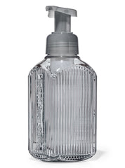 Charcoal Vertical Lines Gentle & Clean Foaming Hand Soap Dispenser