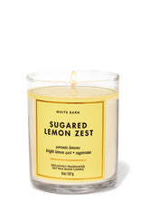 Sugared Lemon Zest Single Wick Candle