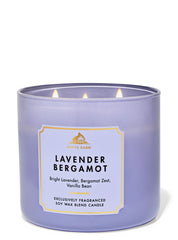 Lavender Bergamot 3-Wick Candle