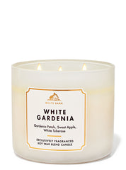 White Gardenia 3-Wick Candle