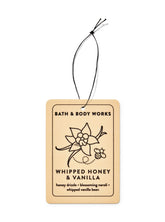 Whipped Honey & Vanilla Hanging Fragrance Diffuser