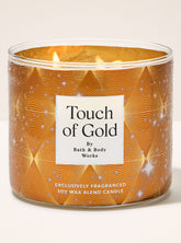 Touch of Gold 3-Wick Candle