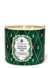 Under The Christmas Tree 3-Wick Candle