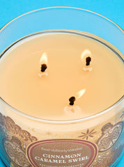 Cinnamon Caramel Swirl 3-Wick Candle