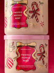 Twisted Peppermint 3-Wick Candle