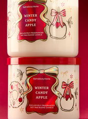 Winter Candy Apple 3-Wick Candle