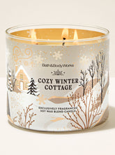 Cozy Winter Cottage 3-Wick Candle