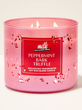 Peppermint Bark Truffle 3-Wick Candle