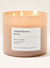 Winterberry & Ivy 3-Wick Candle