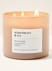 Winterberry & Ivy 3-Wick Candle