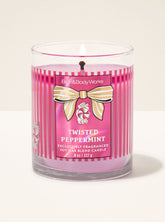 Twisted Peppermint Single Wick Candle