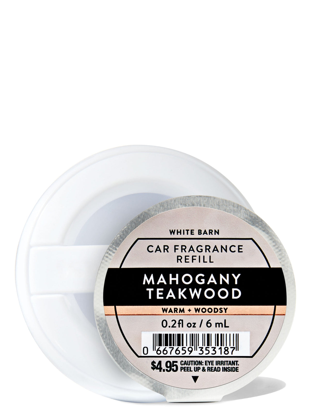 Mahogany Teakwood Car Fragrance Refill