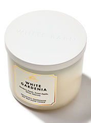 White Gardenia 3-Wick Candle