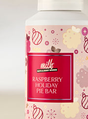 Raspberry Holiday Pie Bar Shapeable Soap