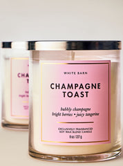 Champagne Toast Single Wick Candle