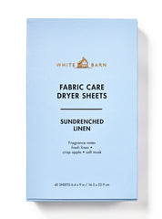 Sundrenched Linen Dryer Sheets