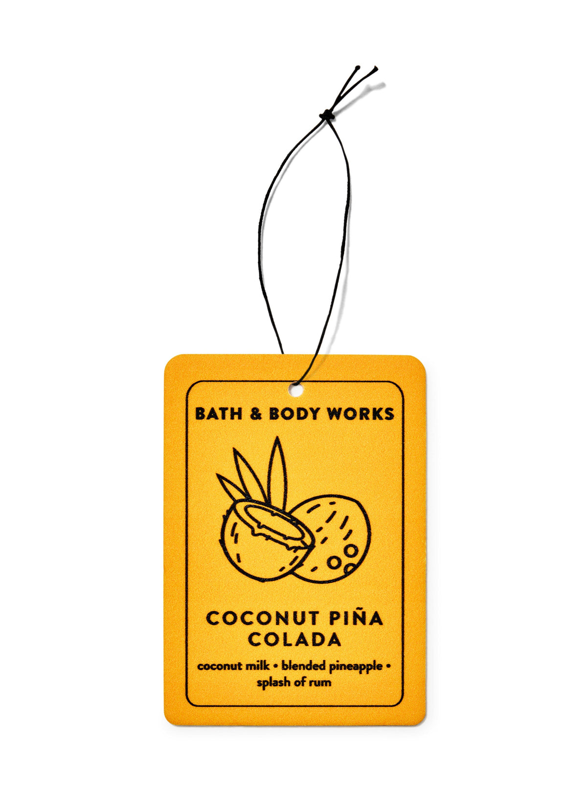 Coconut Pina Colada Hanging Fragrance Diffuser