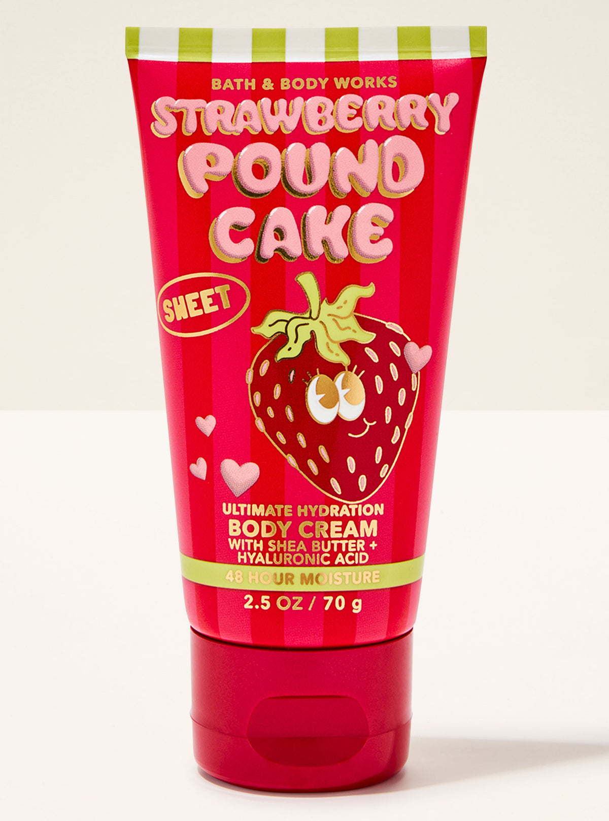 Strawberry Pound Cake Travel Size Ultimate Hydration Body Cream