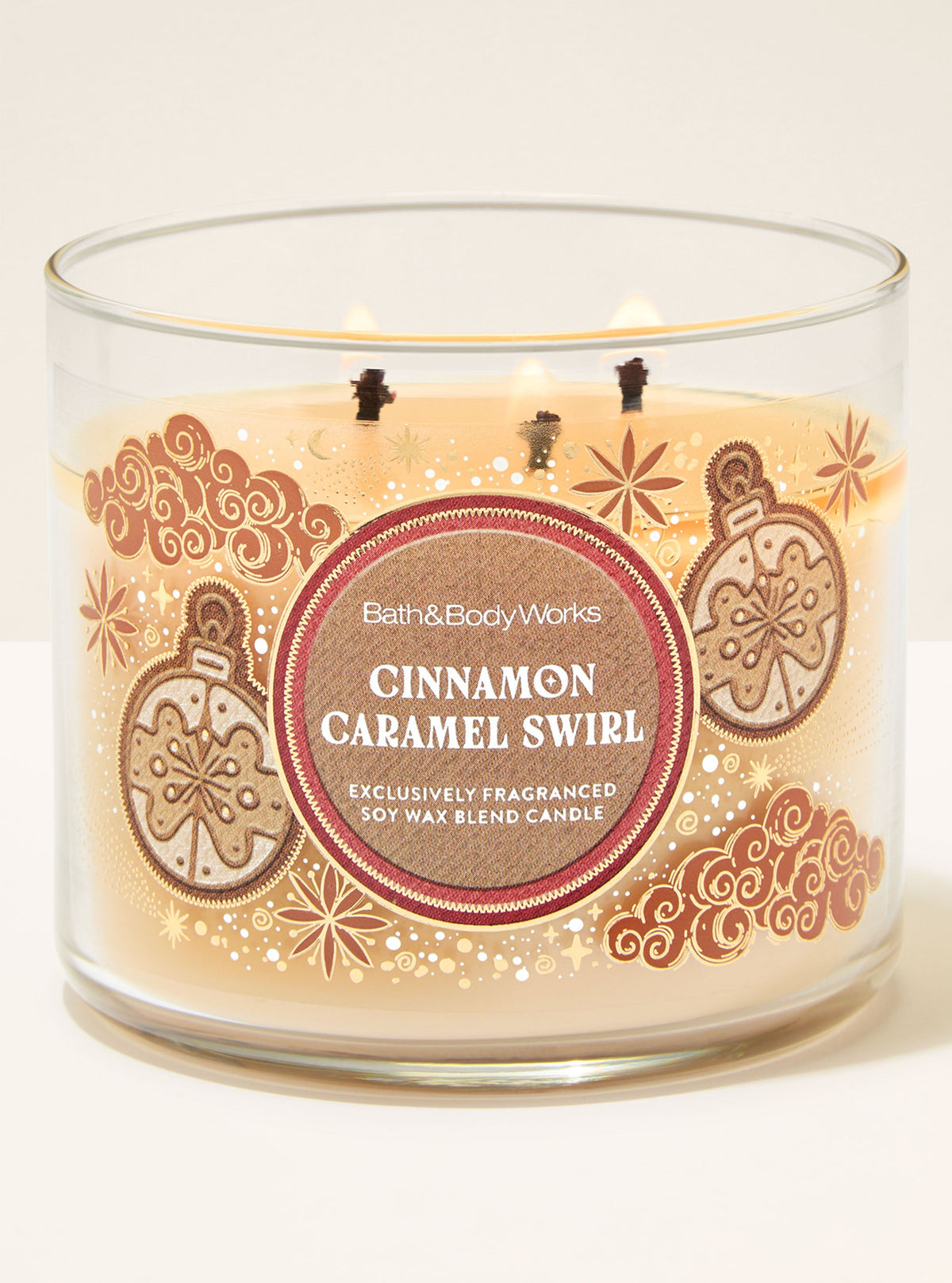 Cinnamon Caramel Swirl 3-Wick Candle