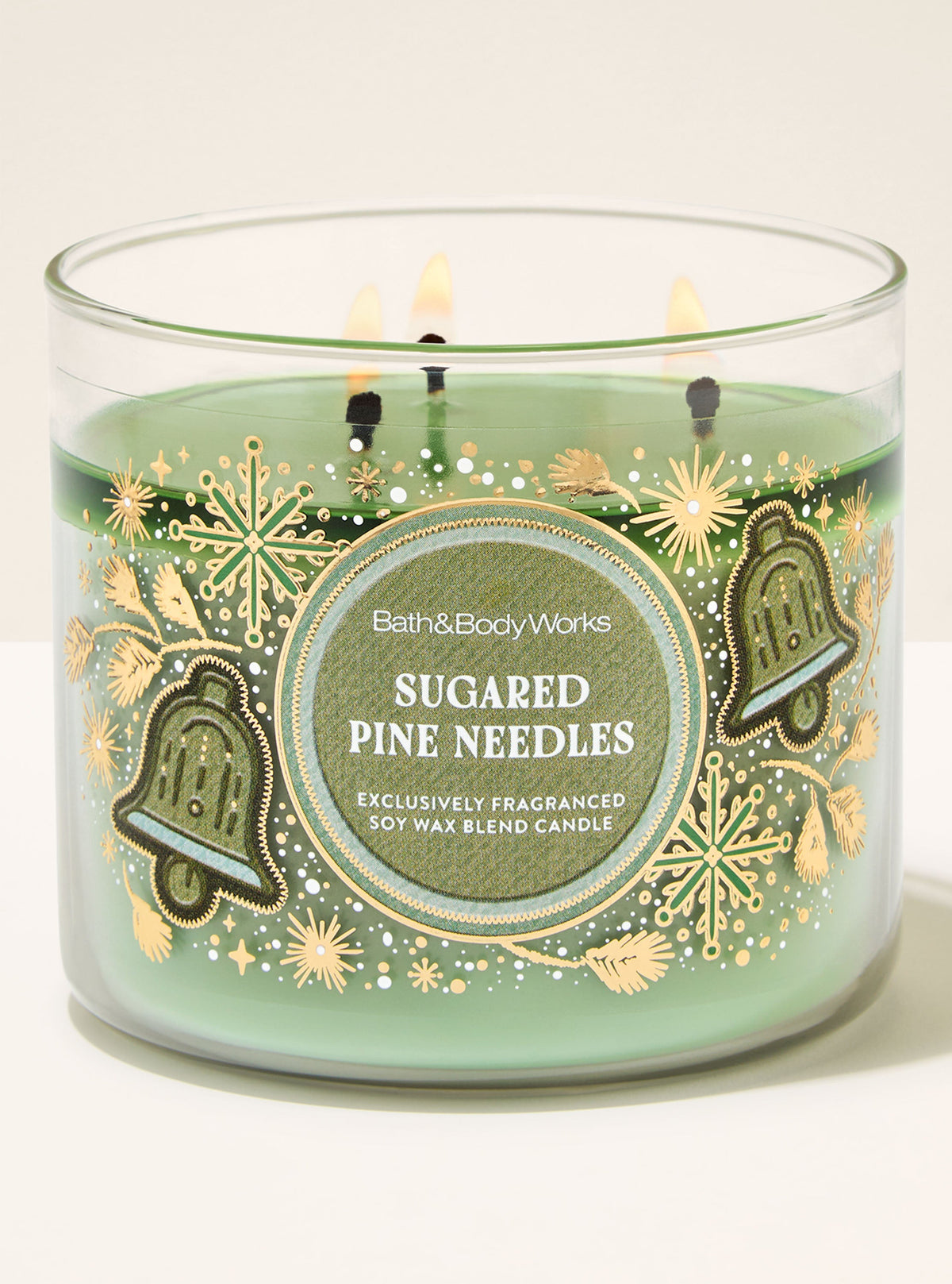 Sugared Pine Needles 3-Wick Candle