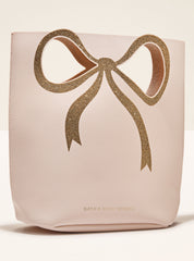 Gold Bow Gift Bag