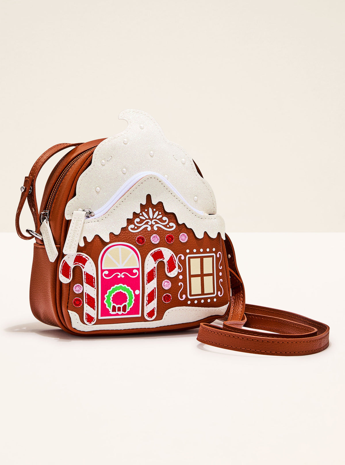 Gingerbread House Cross Body Bag