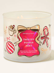 Twisted Peppermint 3-Wick Candle