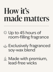 Bergamot & Musk 3-Wick Candle