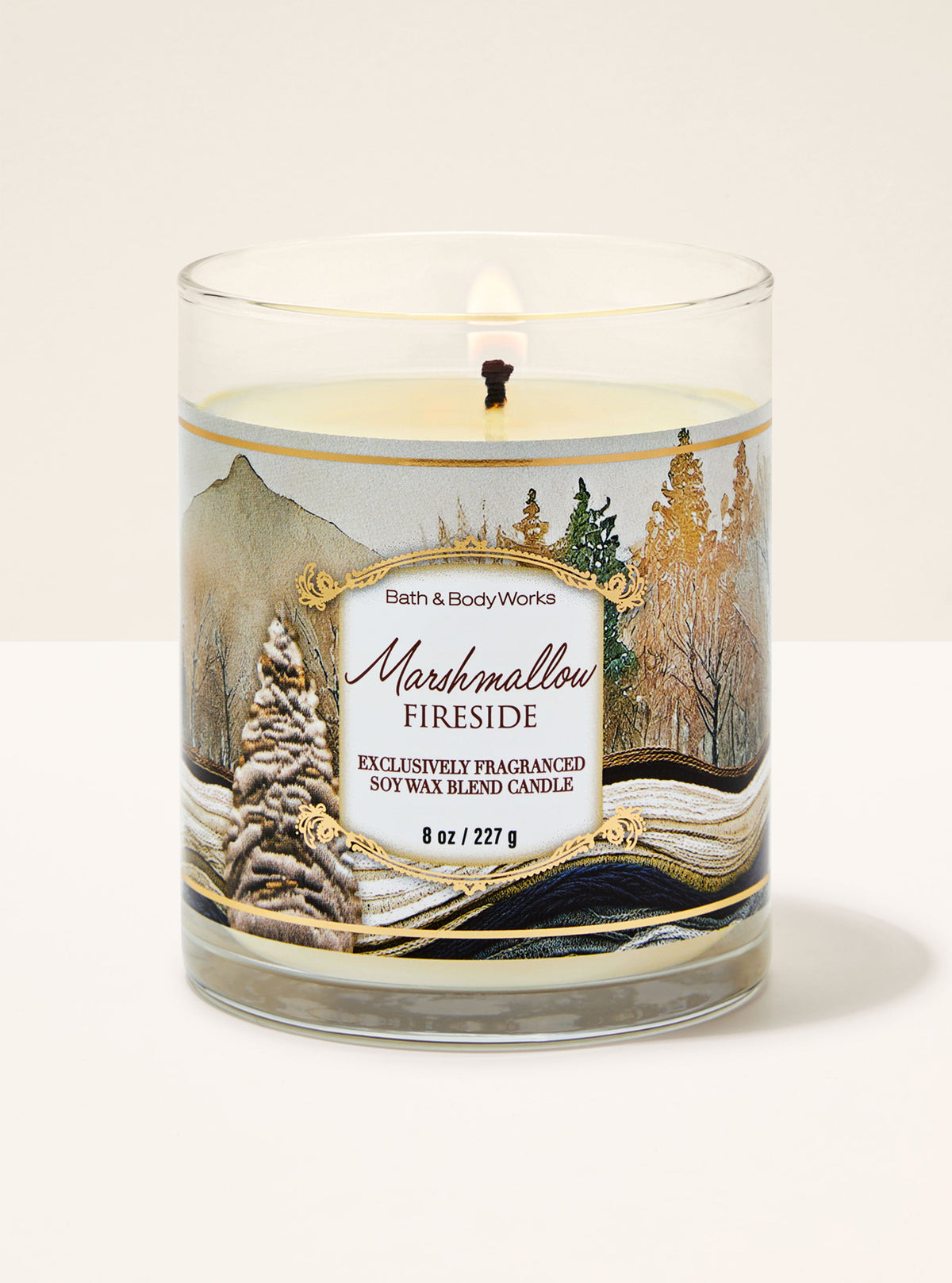 Marshmallow Fireside Single Wick Candle