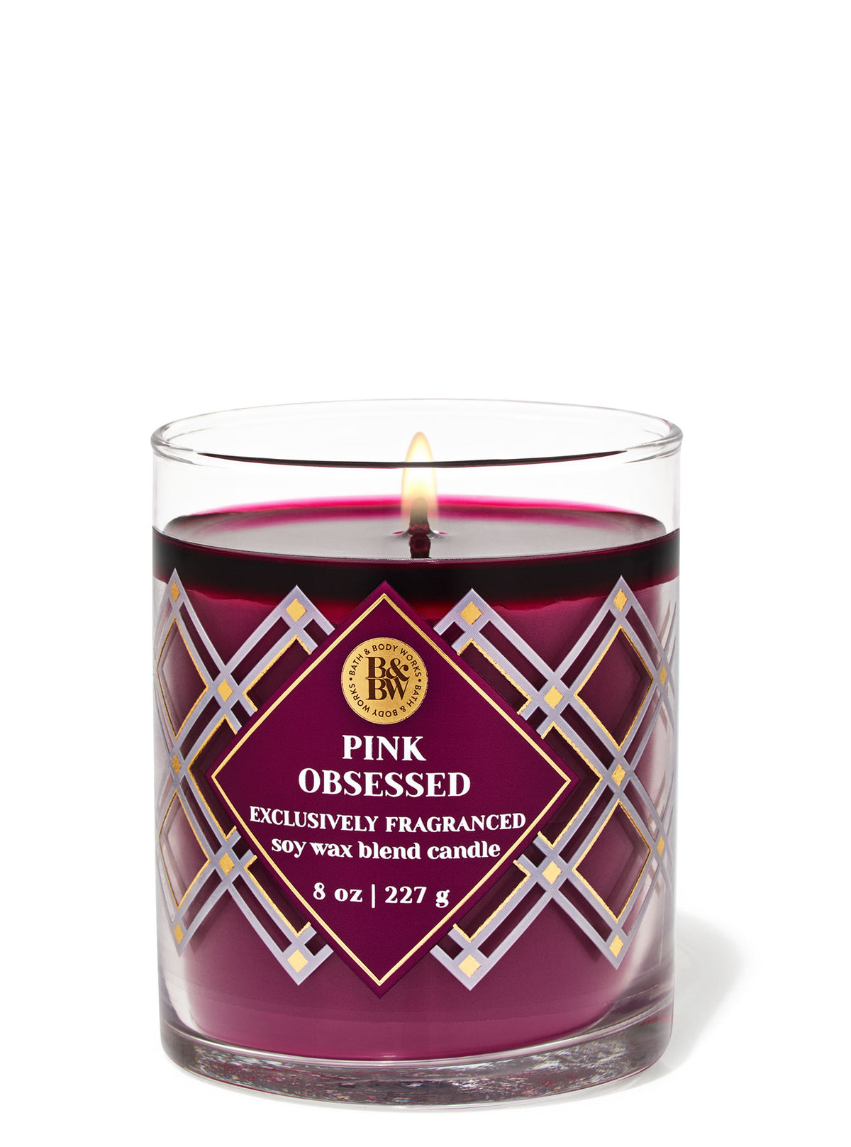 Pink Obsessed Single Wick Candle